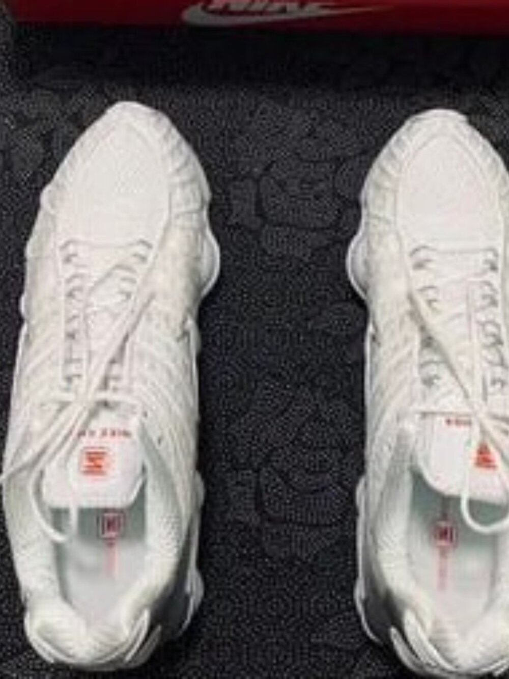 Nike Shox TL Triple White Sneakers